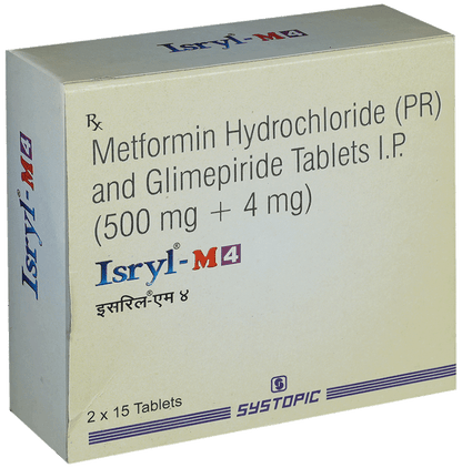 Isryl-M 4 Tablet PR