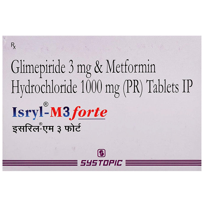 Isryl-M3 Forte Tablet PR - Classic Derma
