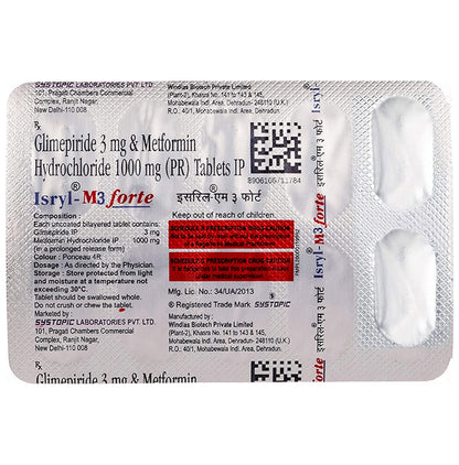 Isryl-M3 Forte Tablet PR