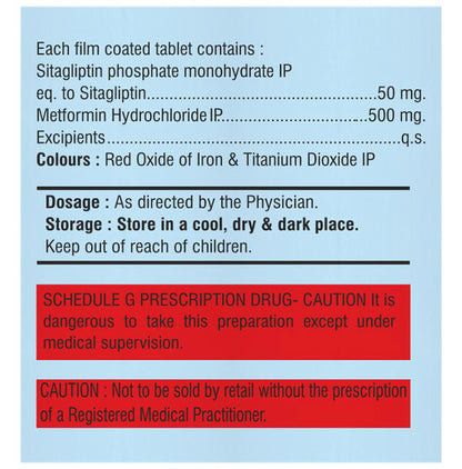 Istacare 50/500 Tablet