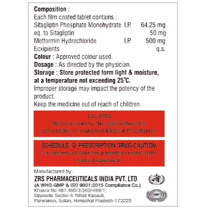 Istakar-MF 50/500 Tablet