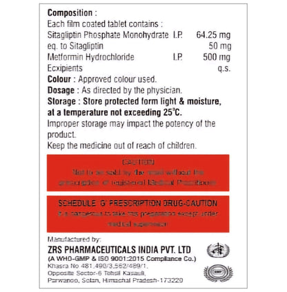 Istakar-MF 50/500 Tablet