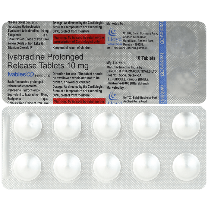 Ivables OD 10mg Tablet - Classic Derma