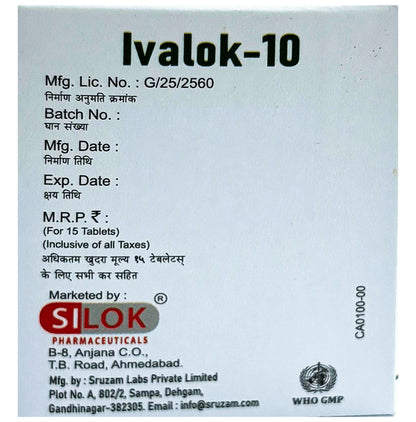 Ivalok 10 Tablet