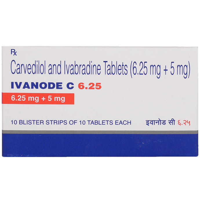 Ivanode C 6.25mg/5mg Tablet