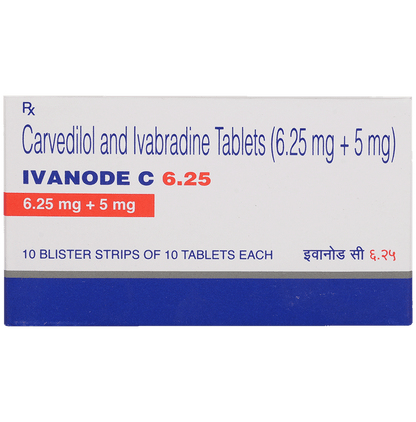 Ivanode C 6.25mg/5mg Tablet