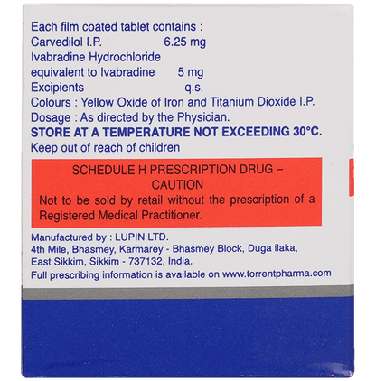Ivanode C 6.25mg/5mg Tablet