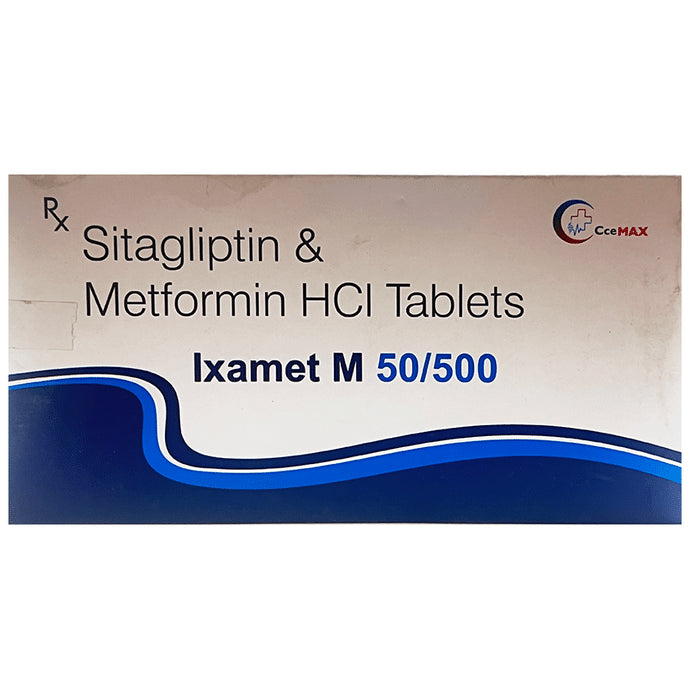 Ixamet M 50/500 Tablet - Classic Derma