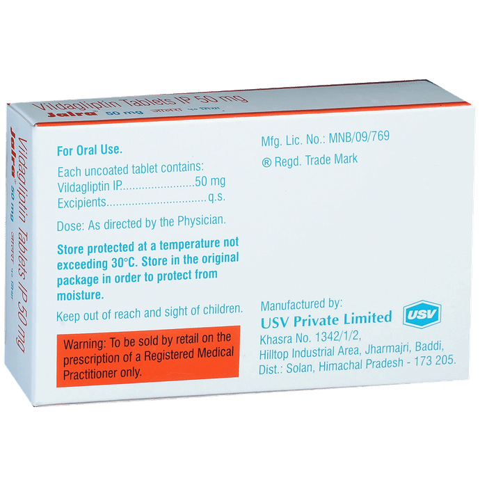 Jalra 50mg Tablet