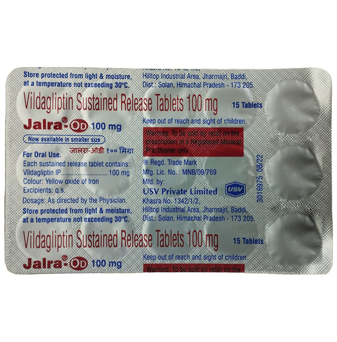 Jalra-OD 100mg Tablet SR
