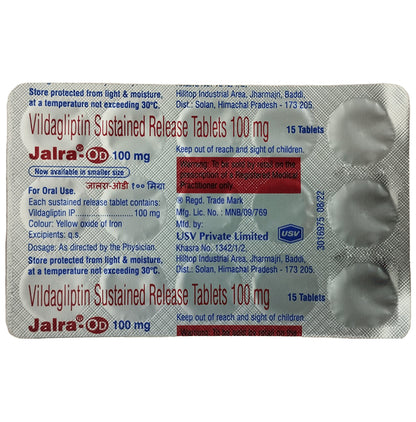 Jalra-OD 100mg Tablet SR