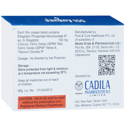 Jankey 100mg Tablet