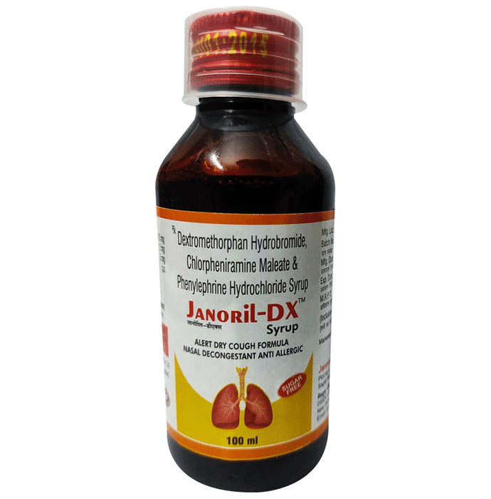 Janoril-DX Syrup Sugar Free - Classic Derma