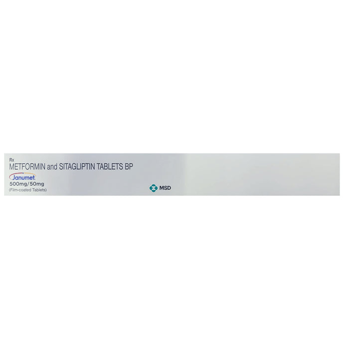 Janumet 50mg/500mg Tablet