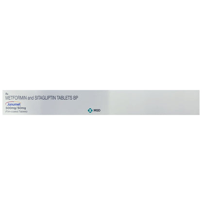 Janumet 50mg/500mg Tablet