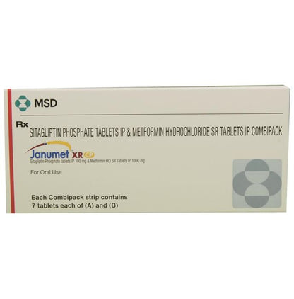 Janumet XR CP Tablet
