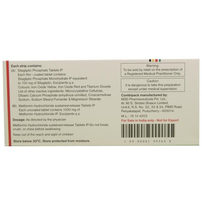Janumet XR CP Tablet
