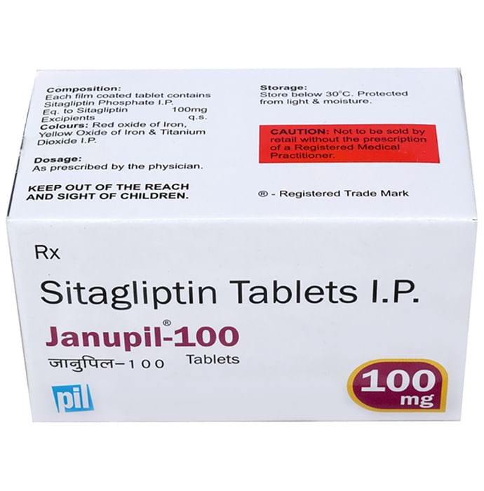 Janupil 100mg Tablet - Classic Derma
