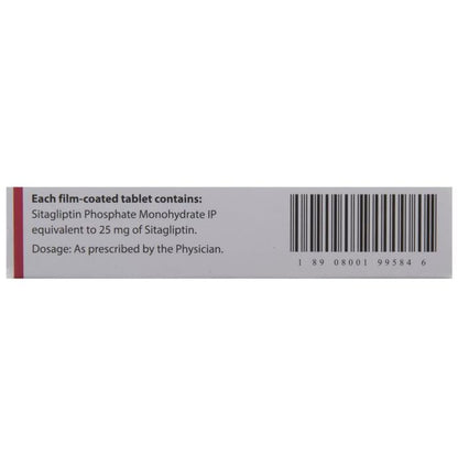 Januvia 25mg Tablet
