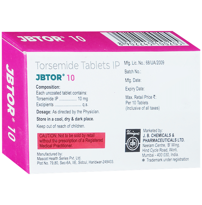 Jbtor 10mg Tablet