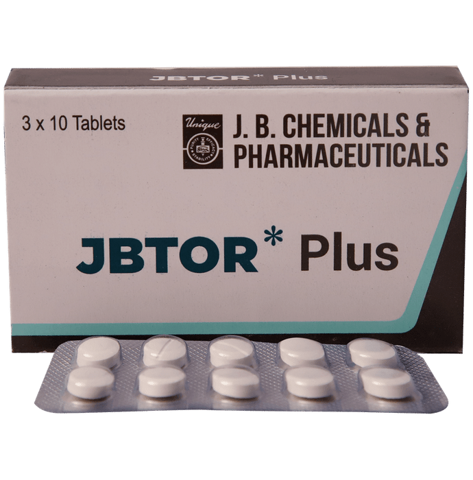 Jbtor Plus 50mg/10mg Tablet - Classic Derma