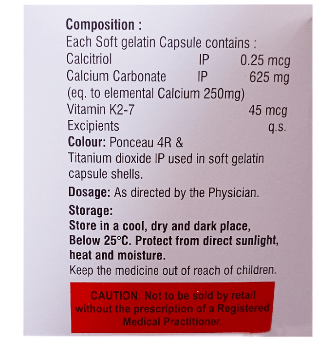 Jimical-K2 Softgel Capsule