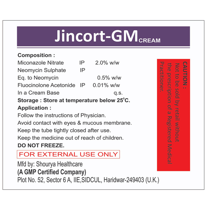 Jincort-GM Cream