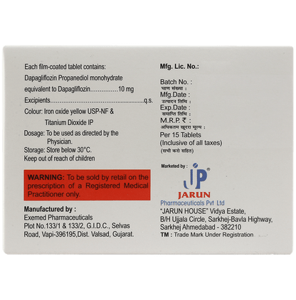 Jodapa 10mg Tablet
