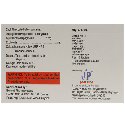 Jodapa 5mg Tablet