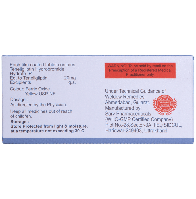 Joten 20mg Tablet