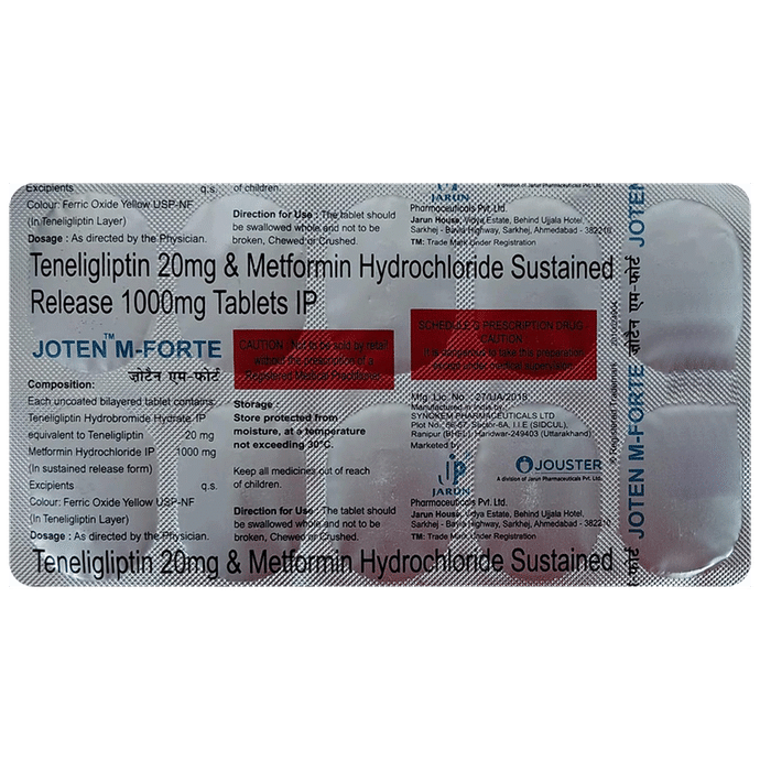 Joten-M Forte Tablet - Classic Derma