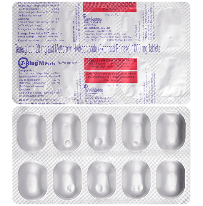 J-Ring M Forte Tablet ER - Classic Derma