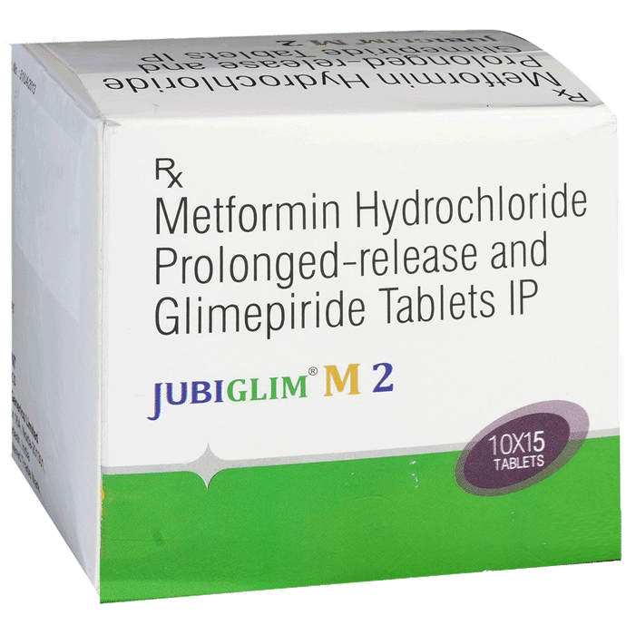 Jubiglim M 2 Tablet PR