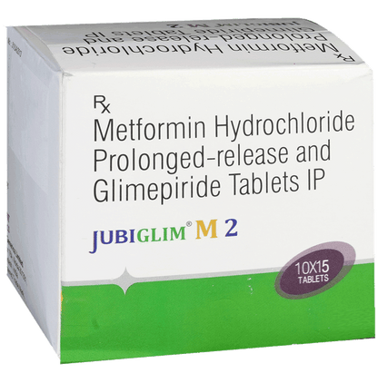 Jubiglim M 2 Tablet PR