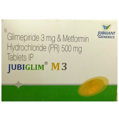 Jubiglim M 3 Tablet PR - Classic Derma