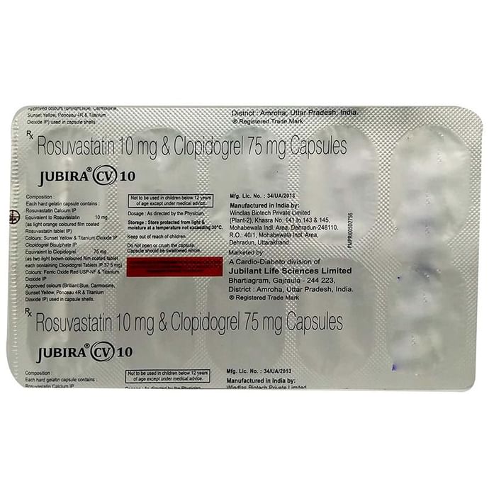 Jubira CV 10 Capsule - Classic Derma