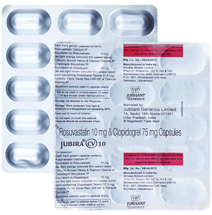 Jubira CV 10 Capsule - Classic Derma