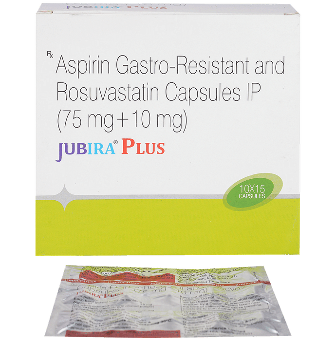 Jubira Plus 10mg/75mg Capsule - Classic Derma