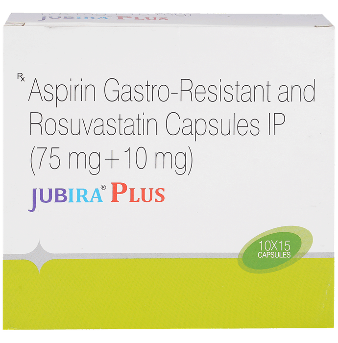 Jubira Plus 10mg/75mg Capsule