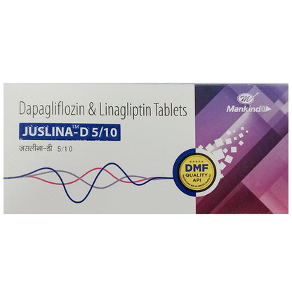 Juslina-D 10mg/5mg Tablet - Classic Derma