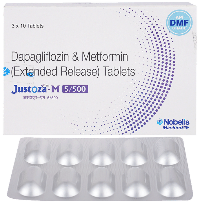 Justoza-M 5/500 Tablet ER - Classic Derma