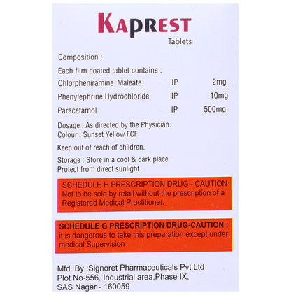 Kaprest Tablet