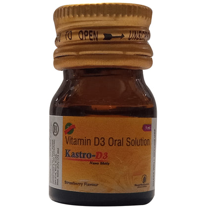 Kastro-D3 Nano Shot Strawberry Sugar Free - Classic Derma