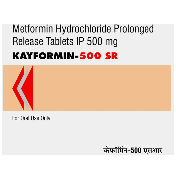 Kayformin 500 SR Tablet - Classic Derma