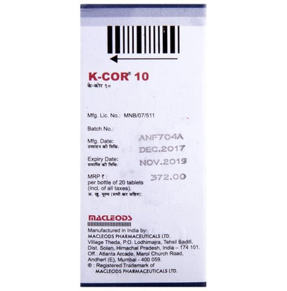 K-Cor 10 Tablet
