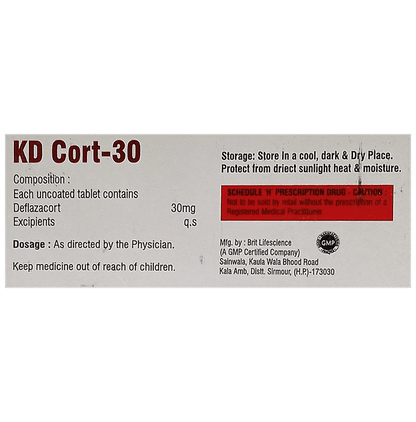 KD Cort 30 Tablet