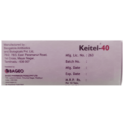 Keitel 40 Tablet