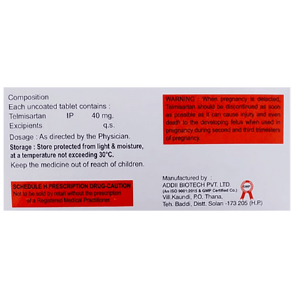 Kelvitel 40mg Tablet
