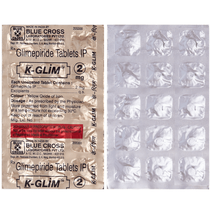 K-Glim 2mg Tablet - Classic Derma