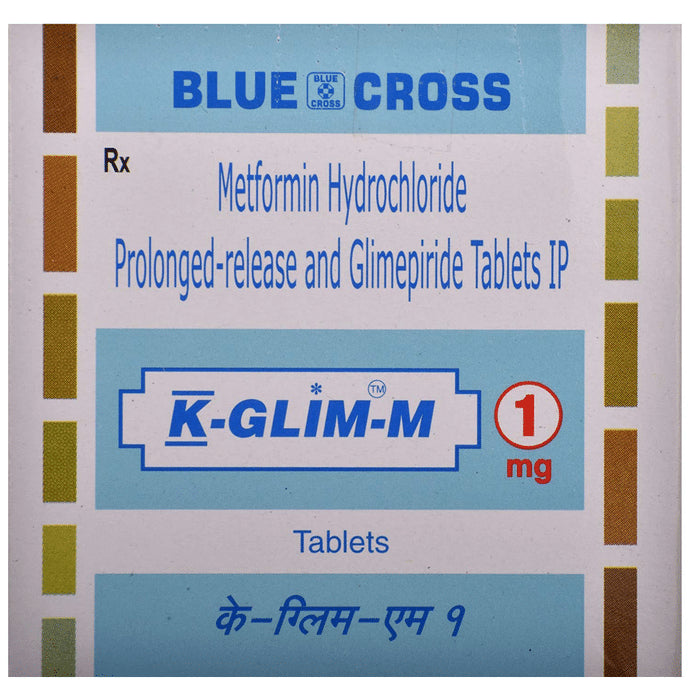 K-Glim-M 1mg Tablet PR - Classic Derma